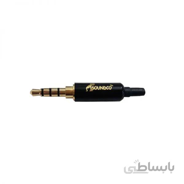 فیش هندزفری سوندکو مدل T829 ا Soundco T829 TRRS Golden Conector