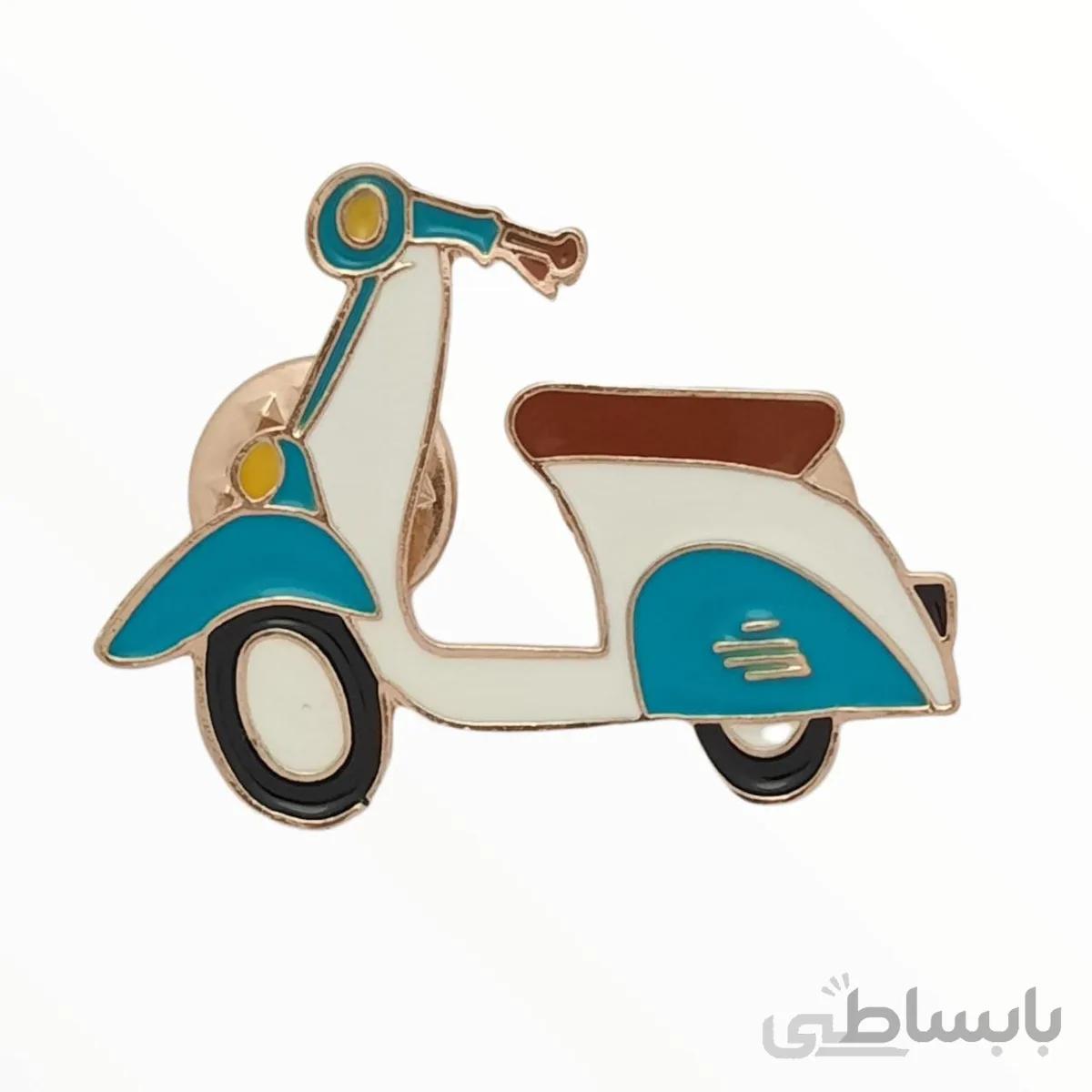 سنجاق سینه مدل موتور