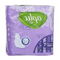 نوار بهداشتی مولپد اكسترا بسته بندی تکي (SW) شب خیلی بزرگ 7 عددی