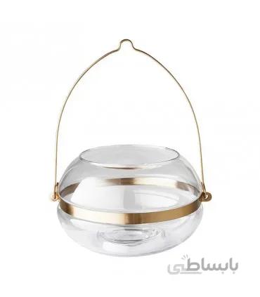جا شمعی ایکیا مدل MASKERING رنگ روشن