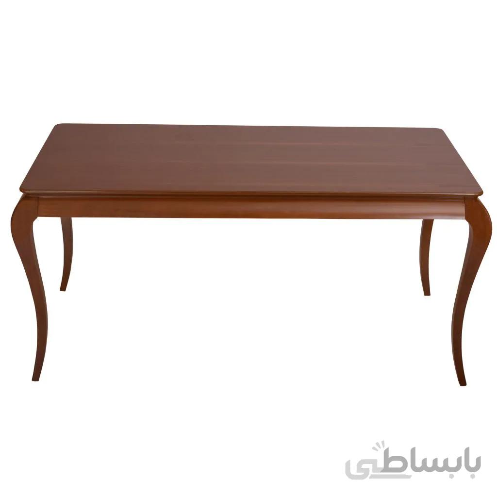 ميز ناهارخوري شش نفره لمكده مدل كلاسيك