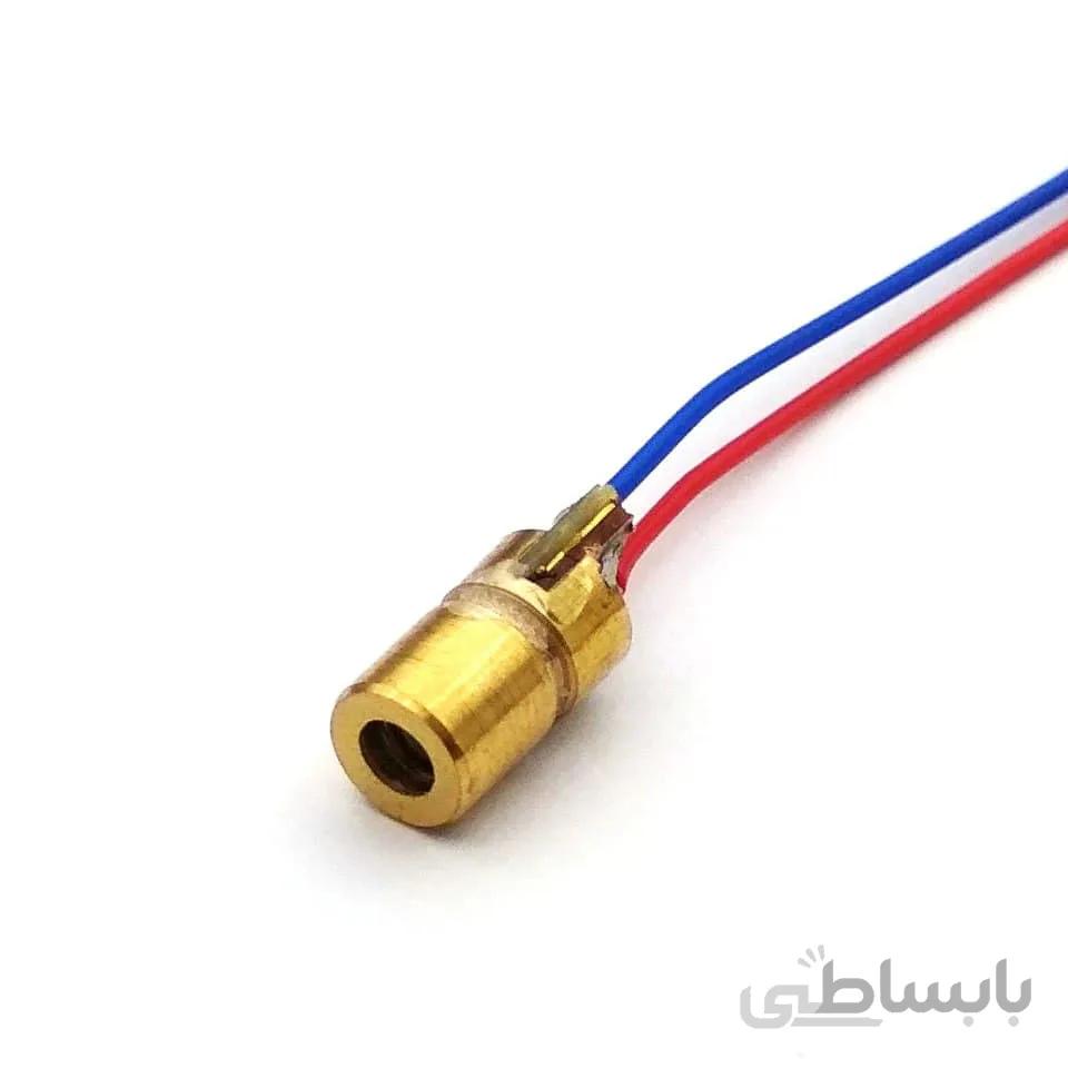ماژول لیزر دیودی نقطه ای Laser Dot Diode 3V