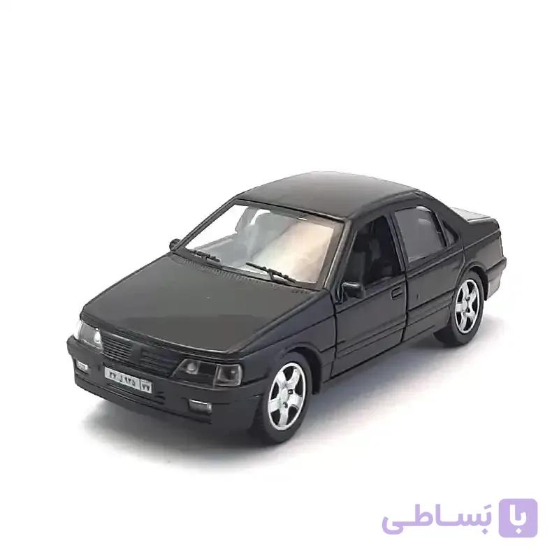 ماشین فلزی پژو پرشیا اسباب بازی موزیکال عقب کش