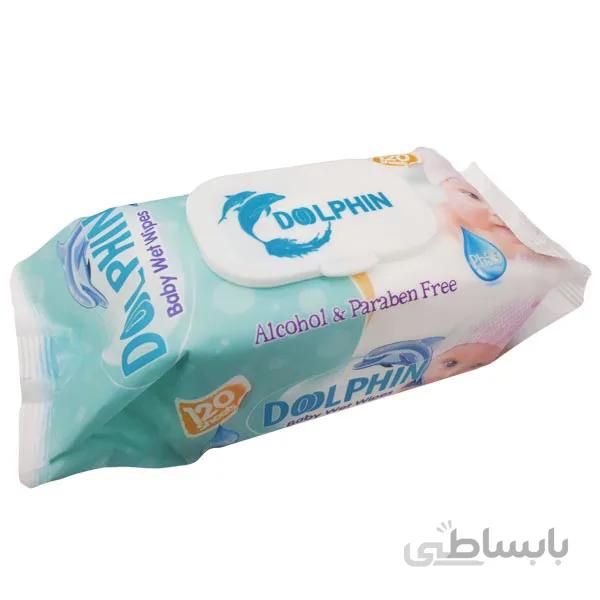 دستمال مرطوب کودک دلفین DOOLPHIN