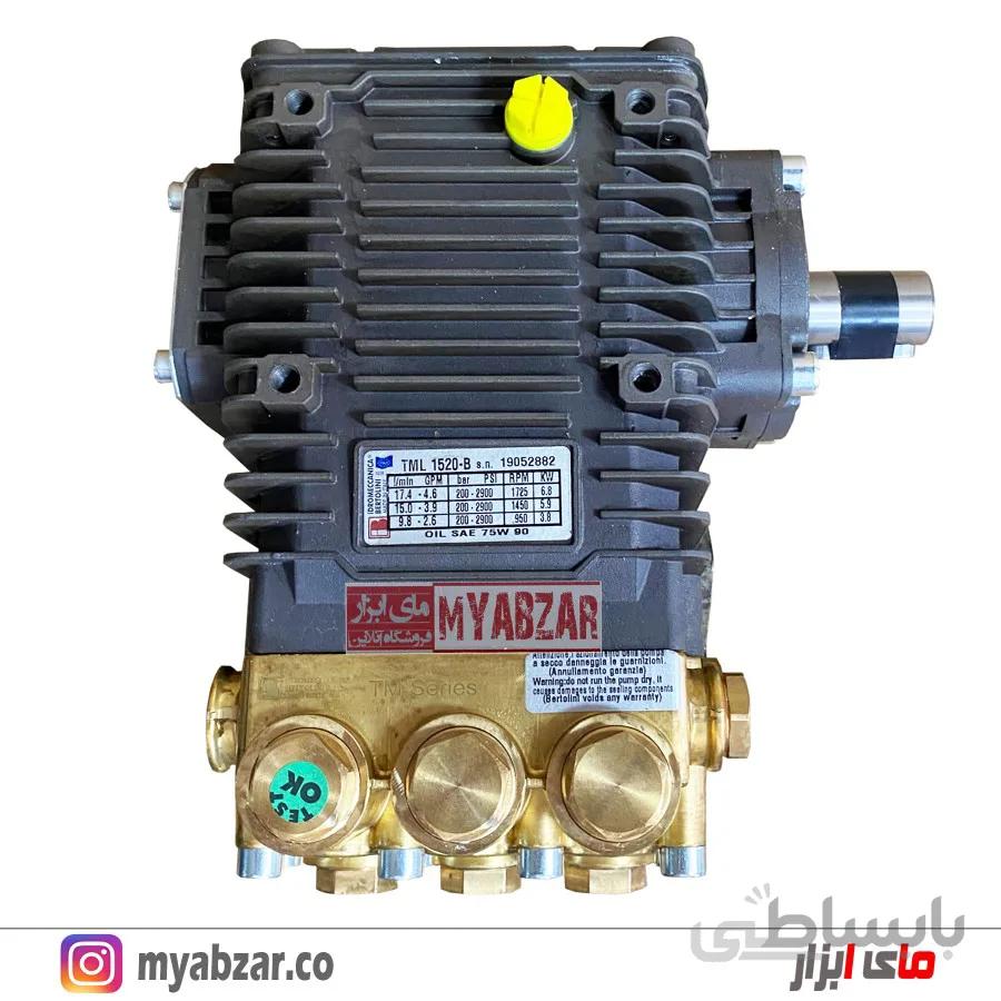 پمپ کارواش برتولینی ایتالیا 200 بار مدل BERTOLINI TML 1520-B