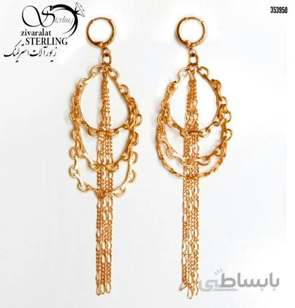 گوشواره آویز فانتزی ژوپینگ xuping کد:۲۸۳۳