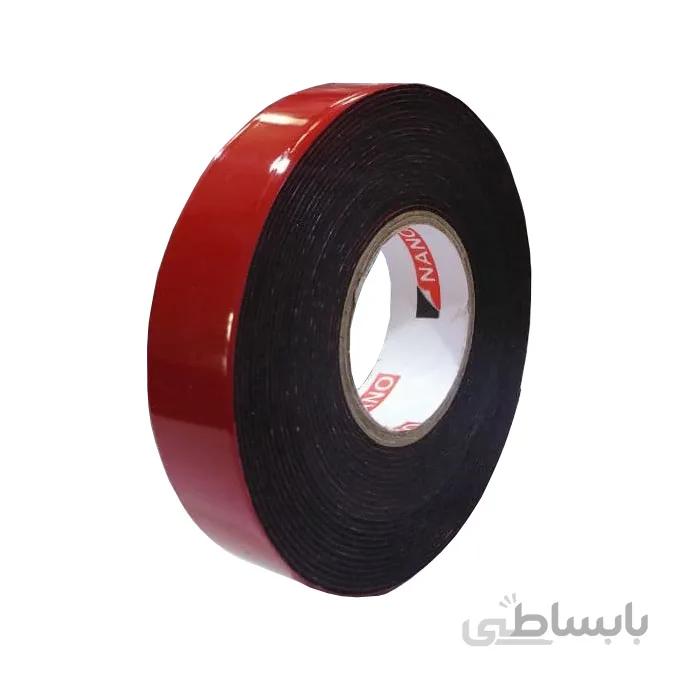چسب دو طرفه 3 میلی متری مشکی ا چسب دو طرفه 3 میلی متری مشکی