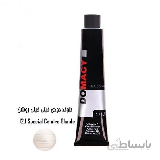 رنگ مو دوماسی سری دودی Special Cendre Blonde 12.1