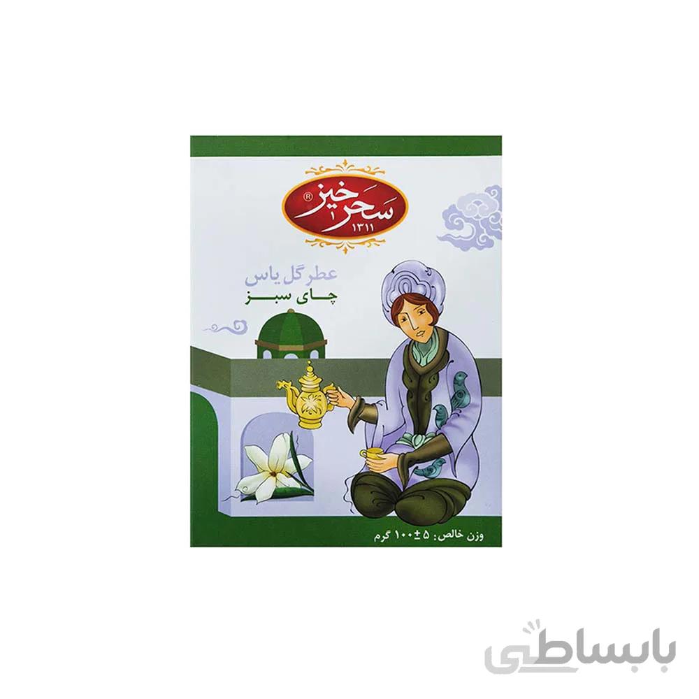 چای سبز سحرخیز بسته 100 گرمی