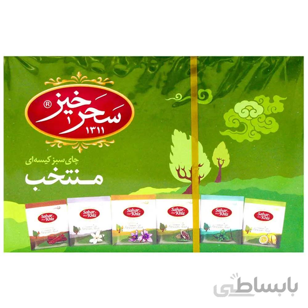 چای سبز منتخب سحرخیز 20 عددی ا -