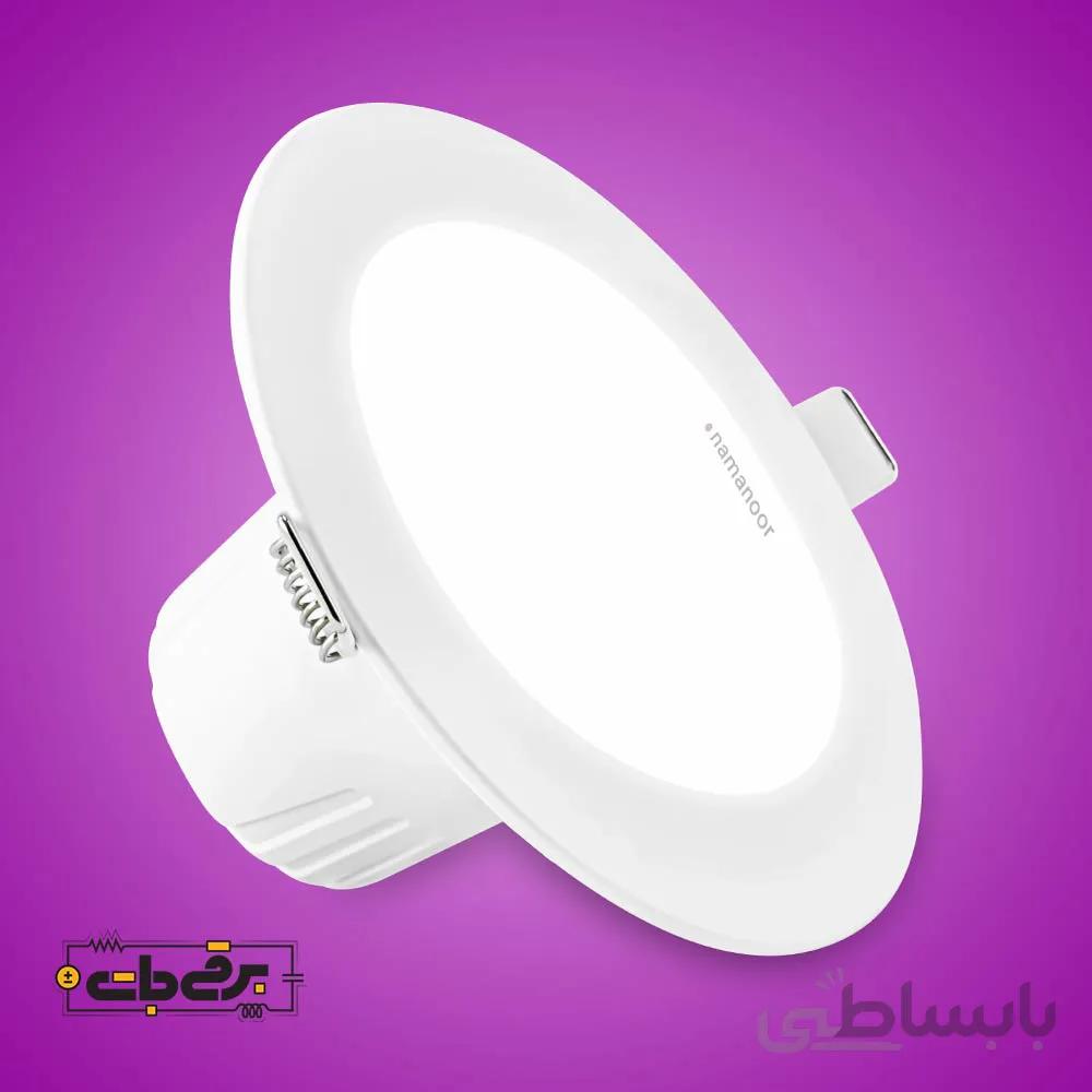 پنل توکار 12 وات مدل L1 نمانور — تصویر 1