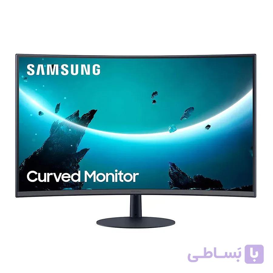 SAMSUNG C27T550 27 Inch Free-Sync VA 75Hz Curved Monitor