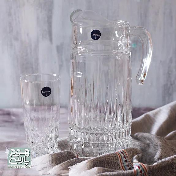 ست پارچ و لیوان 7 پارچه لومینارک مدل امپراتور