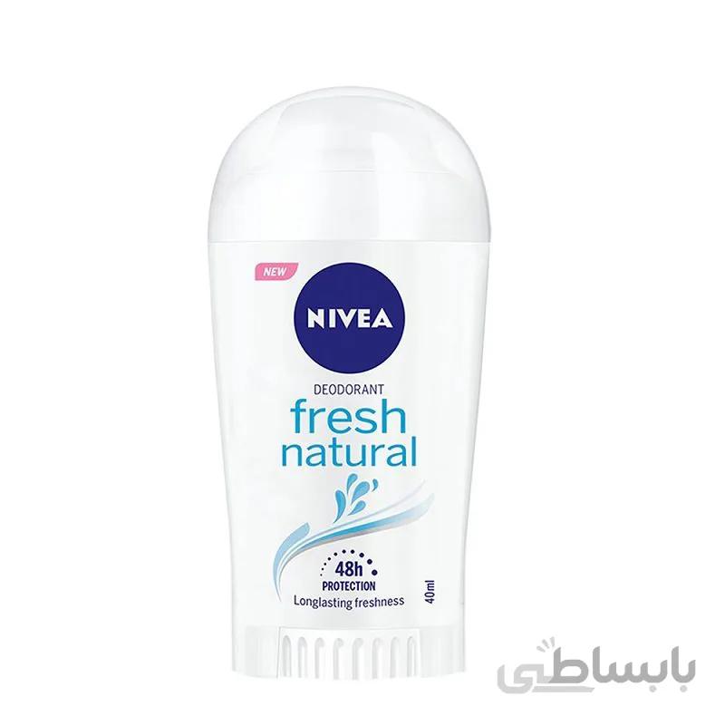 استیک ضد تعریق زنانه نیوا فرش نچرال Nivea Stick Fresh Natural 48h ا Nivea Stick Fresh Natural 48h