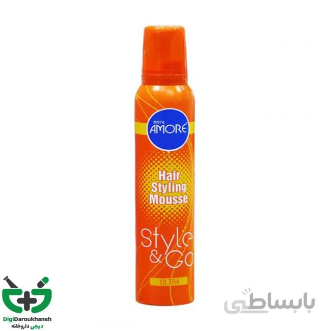 موس حالت دهنده موی سر سورا آمور 225 میلی لیتر