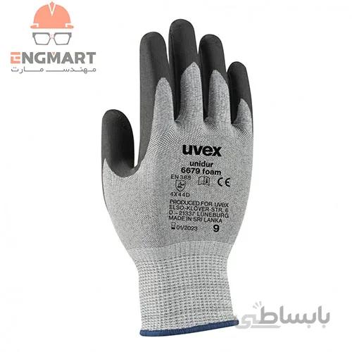 دستکش ایمنی یووکس مدل Unidur 6679