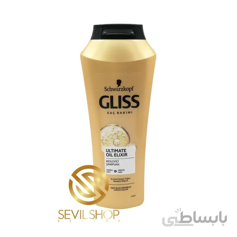شامپو گلیس مناسب موهای بسیار آسیب دیده و حساس 500 میل