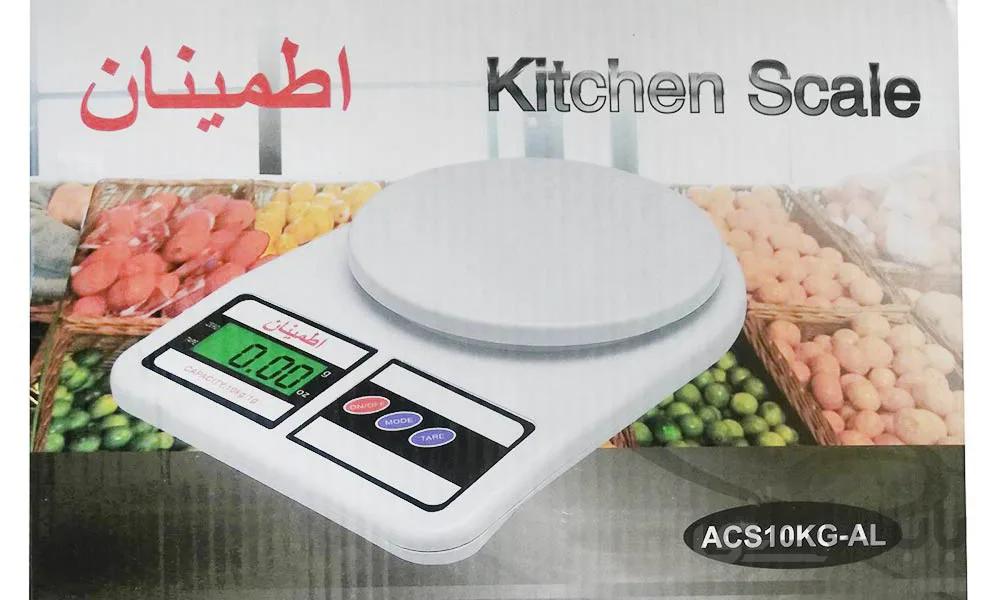 ترازو آشپزخانه 10 کیلو اطمینان