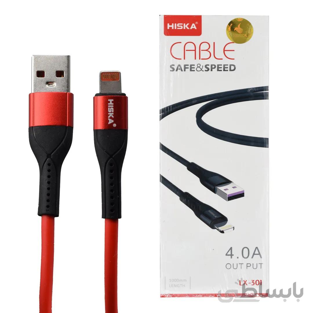 کابل شارژ لایتنینگ (آیفون) هیسکا مدل HISKA LX-301 Lightning Cable