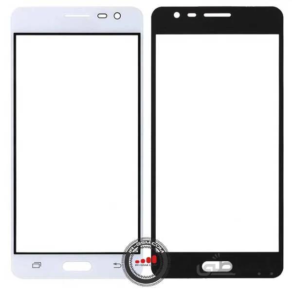 گلس تعمیراتی سامسونگ سفید روکار Glass Samsung Galaxy j3110 J3 PRO WHITE