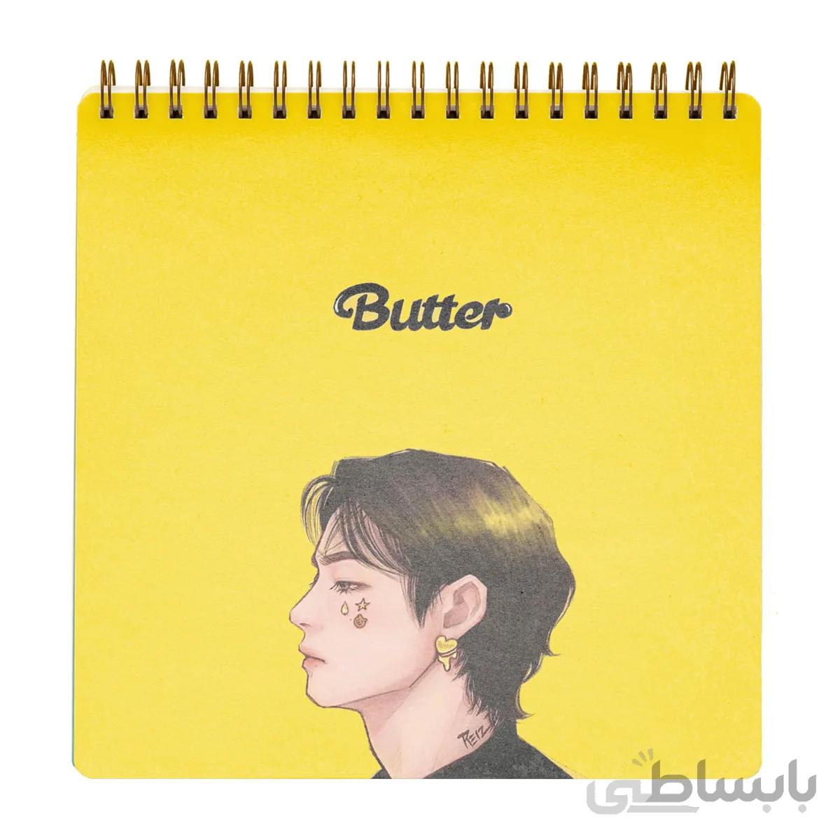 دفترچه يادداشت bts butter کد 4008