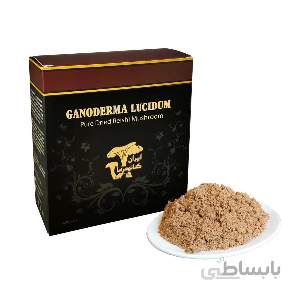 قارچ گانودرما لوسیدم آسیاب شده (پرورشی)