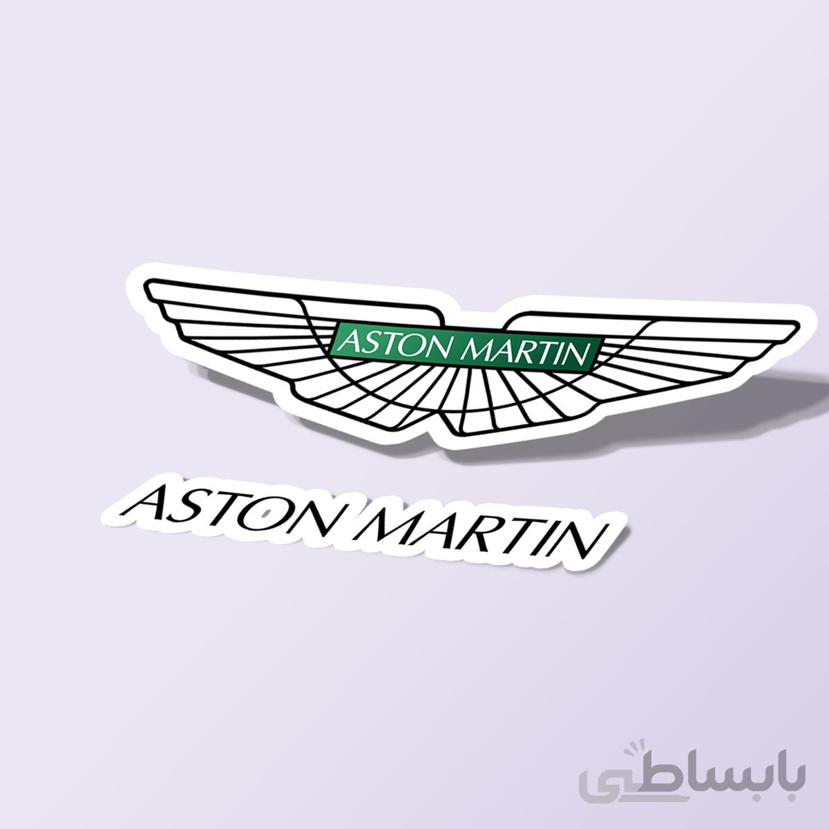استیکر Aston-Martin-logo