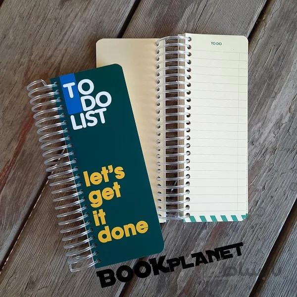 دفتر لیست انجام کار ها (To do list) رنگ سبز