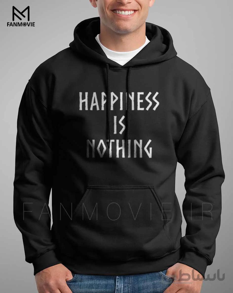 هودی وایکینگز طرح Happiness is nothing (نخ پنبه)