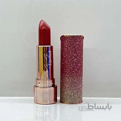 رژلب جامد اکلیلی دیوایو ۱۰۵ / DiVio Makeup Lovely Lipstick Shinny