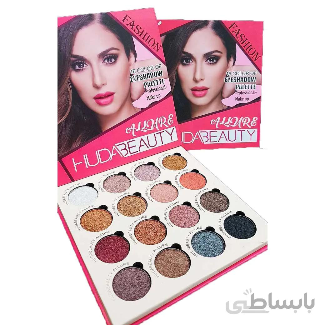 پالت سایه چشم هدی بیوتی شاین 16 رنگ ا Hudabeauty Palette Eyeshadow 16pcs