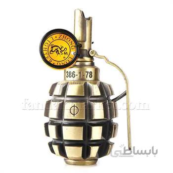 فندک دکوری زیرسیگاری دار ژانگ لانگ مدل نارنجک 2