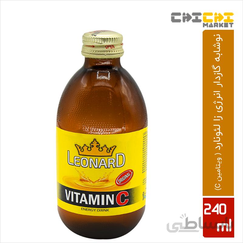نوشابه گاز دار ویتامین C لئونارد
