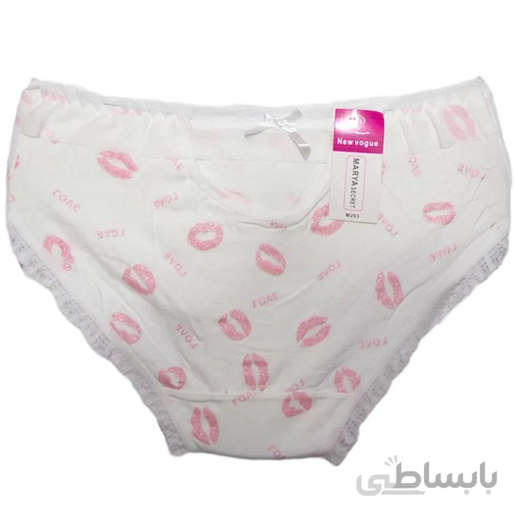 شورت پنبه زنانه MARYA طرح لب