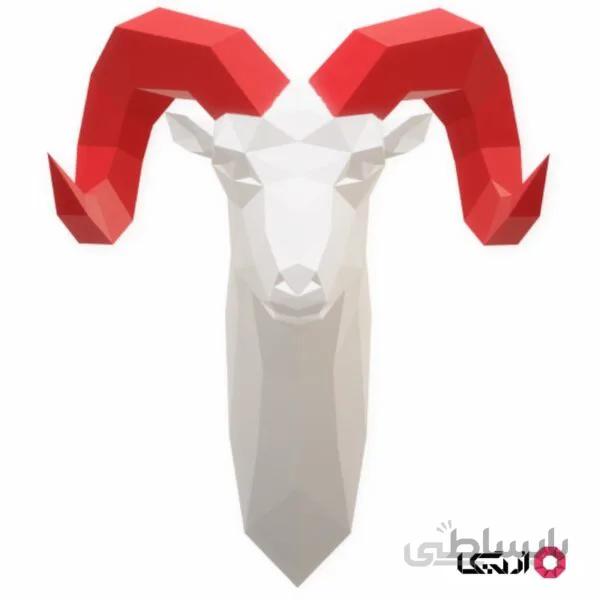 پازل سه بعدی قوچ (۳D)