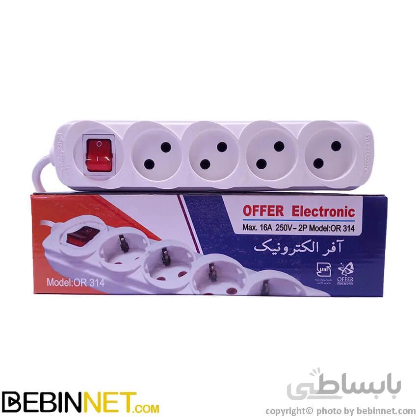 رابط 4 خروجی بدون ارت افرالکترونیک