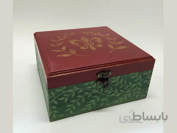باکس چوبی طرح کریسمس