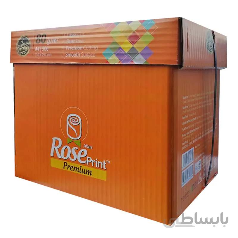 کاغذ A4 رز پرینت بسته 2500 عددی کارتن دار