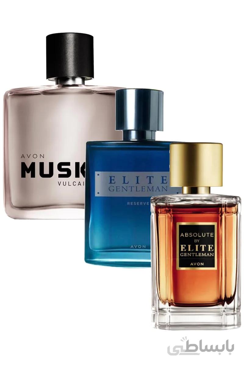 Avon بسته عطر مردانه Elite Gentleman Reserve Absolute Elite Gentleman And Musk Vulcain