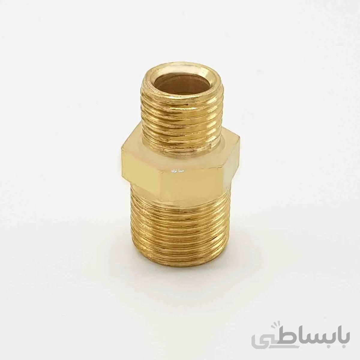 مغزی 3/8 به 1/4 برنجی