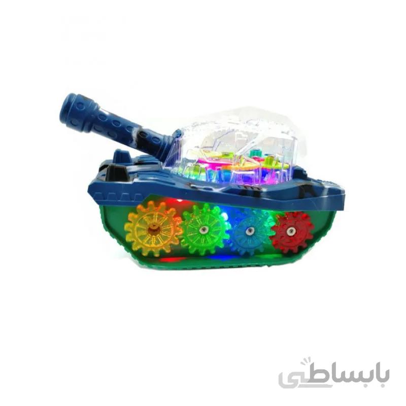 ماشین بازی مدل تانک چرخ دنده ای کد 6006
