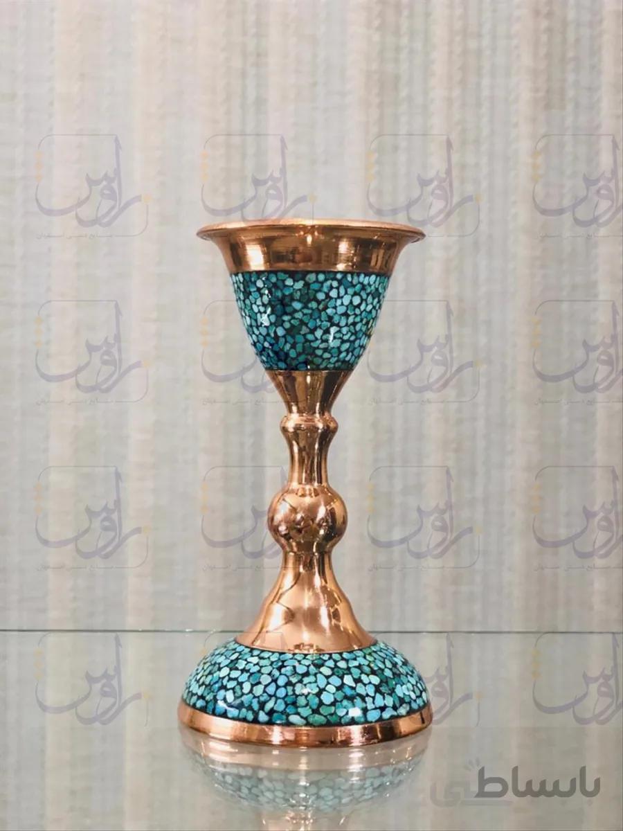 شمعدان کوچک فیروزه کوب