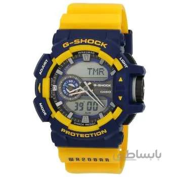 ساعت مچی عقربه ای مردانه کاسیو مدل G-Shock GA-400-9BDR ا Casio G-Shock GA-400-9BDR Watch For Men