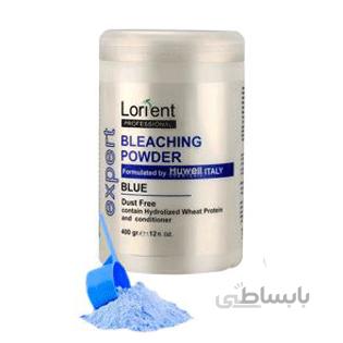 پودر دکلره آبی لورینت حجم ۴۰۰ گرمی