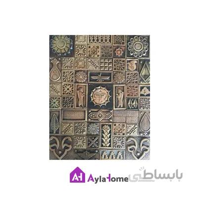 پانل دیوارپوش کامپوزیت فایبرگلاس طرح کتیبه درجه یک (بدون رنگ)
