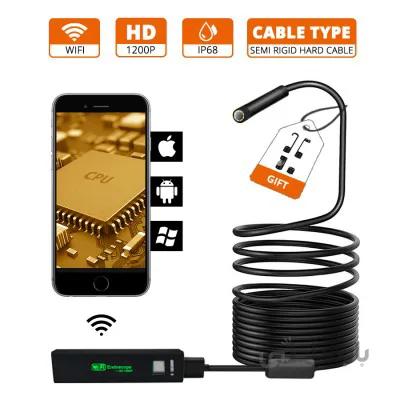 ویدئو بروسکوپ پرتابل مدل QO8-10m WiFi ا QO8-10m WiFi Portable Video Borescope
