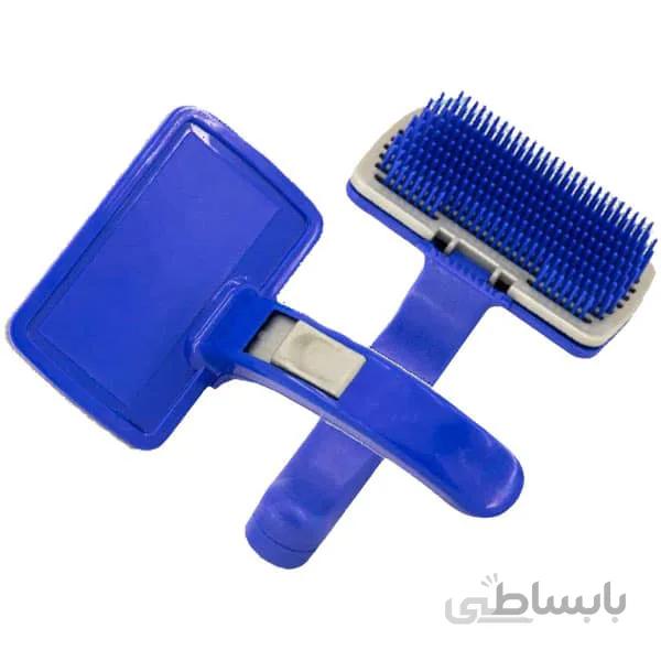 برس یک طرفه مخصوص سگ و گربه با دکمه تخلیه مدل RC-02