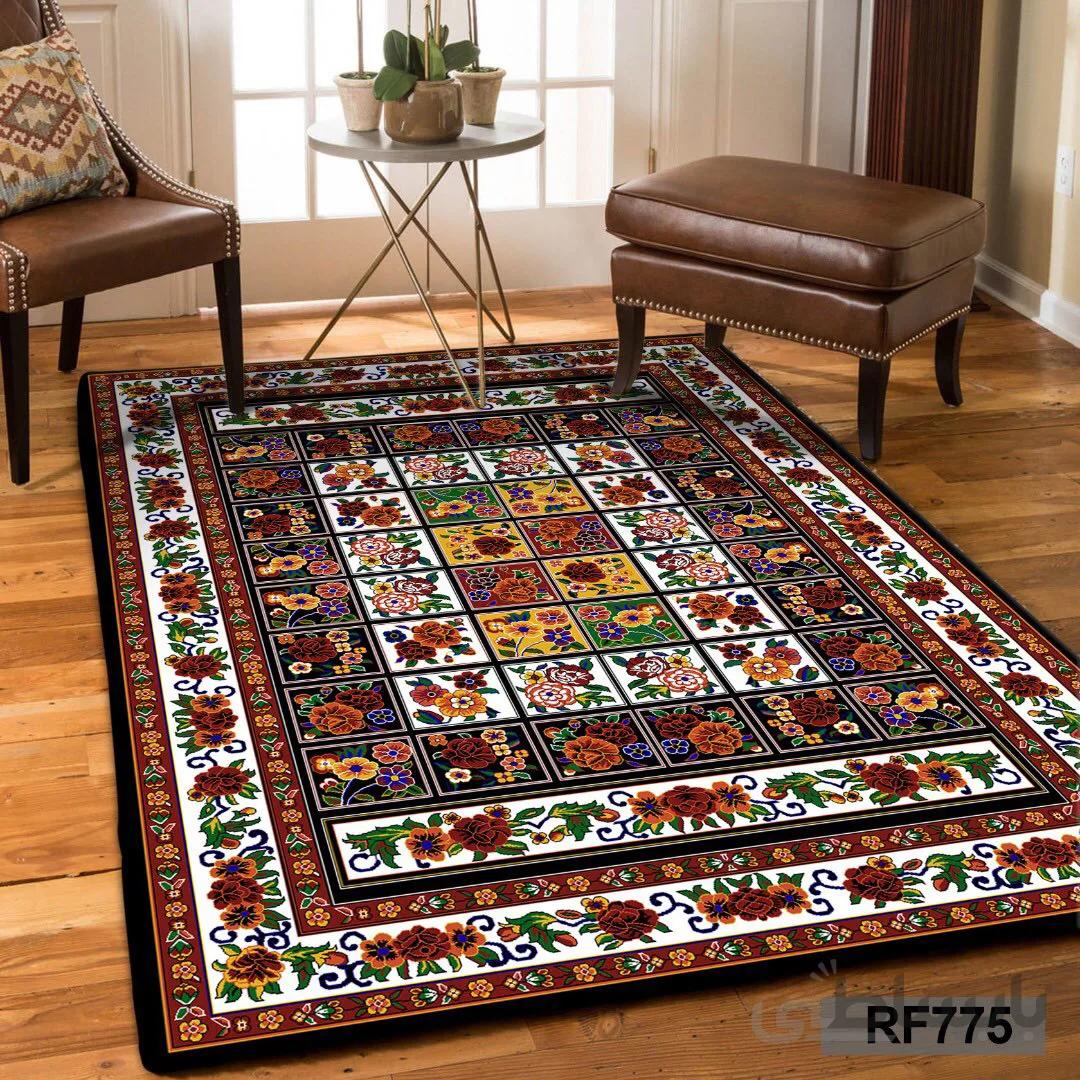 روفرشی مخمل کشدوز کد 775 در چهار سایز استاندارد زمان آماده شدن 20 روز کاری ارسال رایگان به سراسر کشور - تیپاکس یا پیک / 9 متری