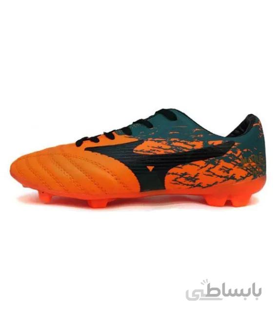 کفش فوتبال میزانو کپی مشکی نارنجی Mizuno Morelia Neo