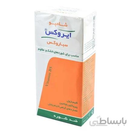 شامپو ضد شوره خشک ایروکس ۲۰۰ میلی لیتر ا Irox Sebarox anti dandruff Shampoo For Dry Scalps 200 ml کد 524232